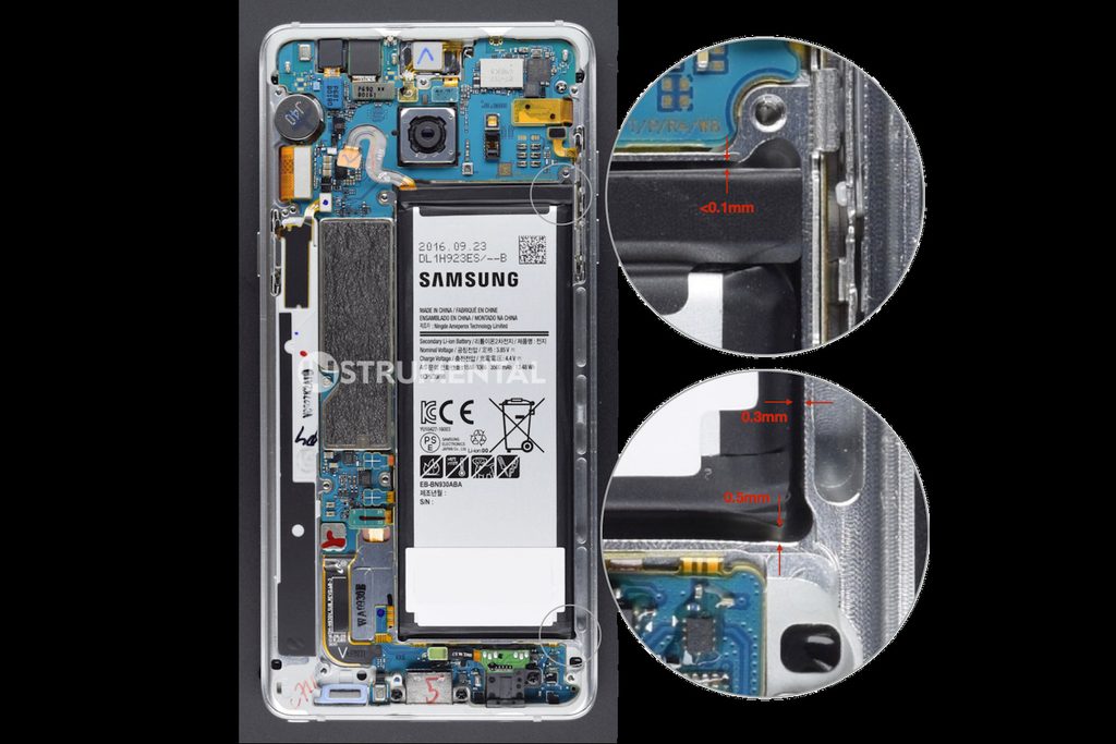 Imágenes del resultado de la investigación de la compañía Instrumental - Galaxy Note 7