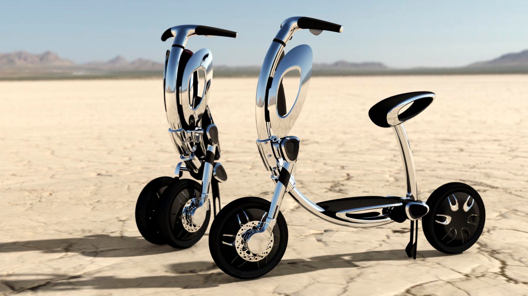 escuter electrico que se pliega automaticamente en 5 segundos adtinu1