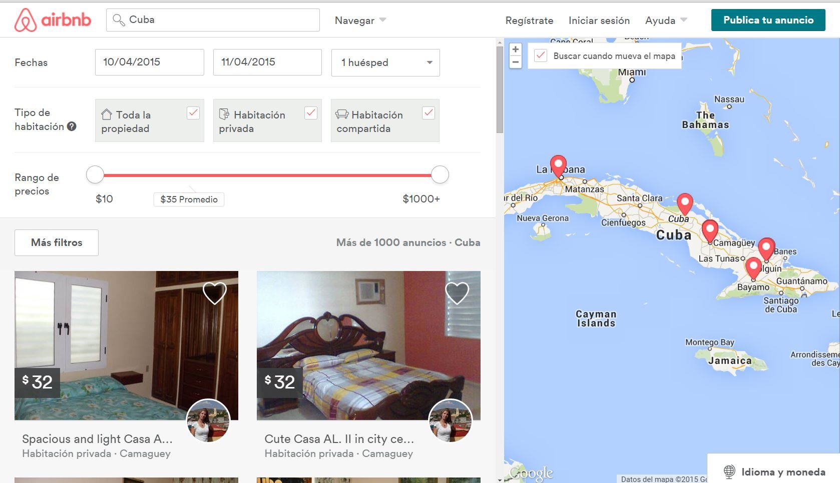 airbnb expande sus servicios cuba cuba2
