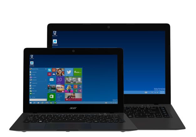 acer presenta nuevas computadoras ultra livianas y baratas con windows 10 a4