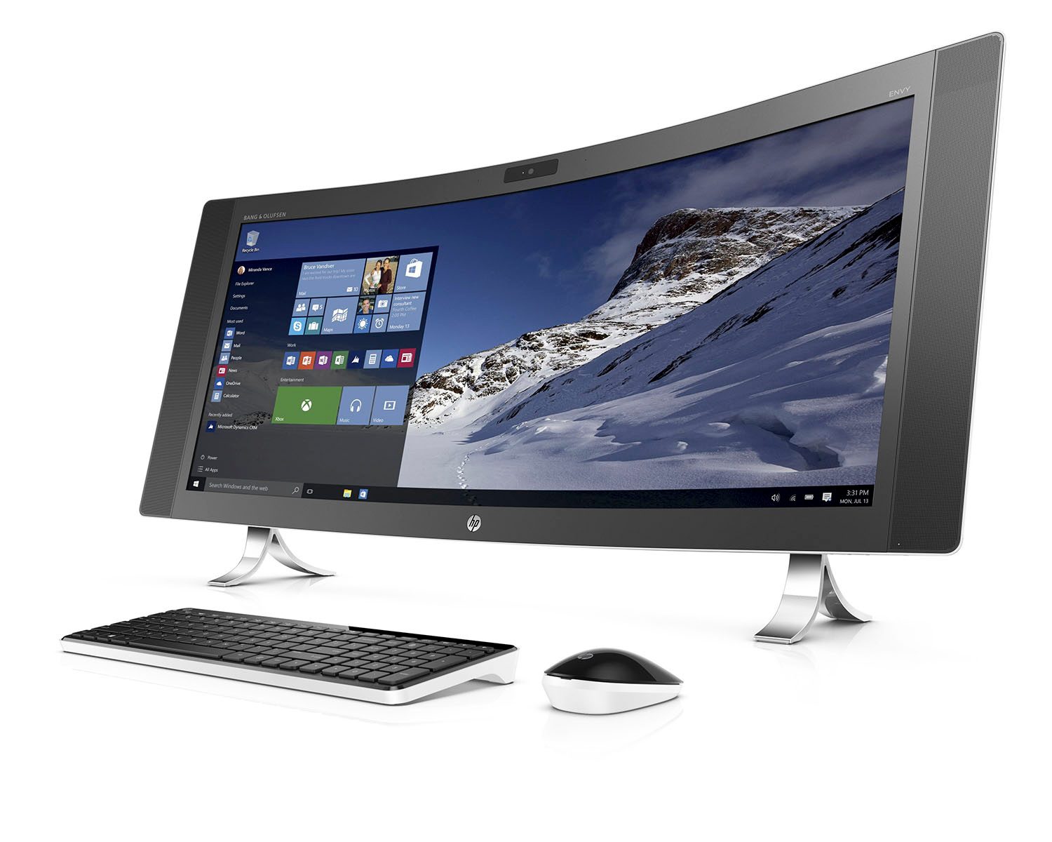 ces unveiled nyc lo mas nuevo 1hp envy curved