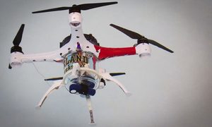 un drone anfibio amph