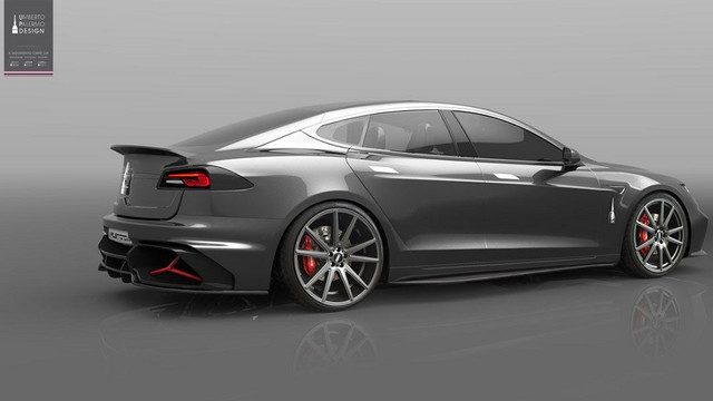 valentino un tesla con estilo italiano tuneado 0