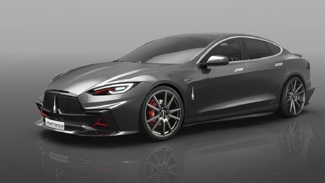 valentino un tesla con estilo italiano tuneado 01