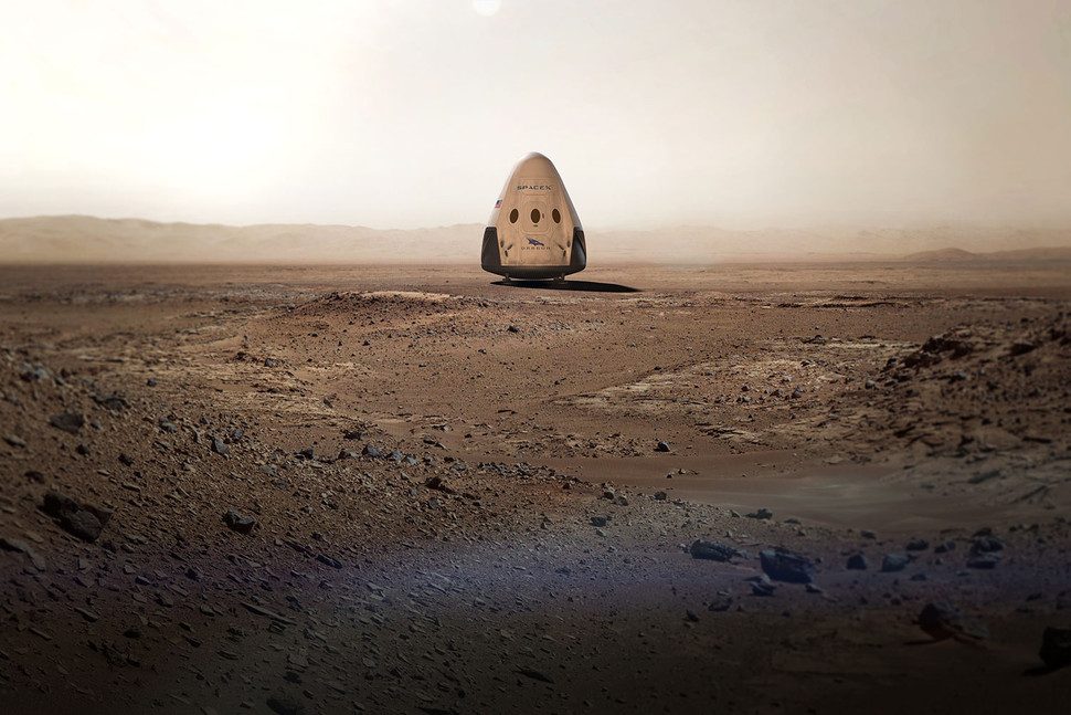 elon musk mision espacial marte 2018 spacex red dragon mars 002 970x647 c