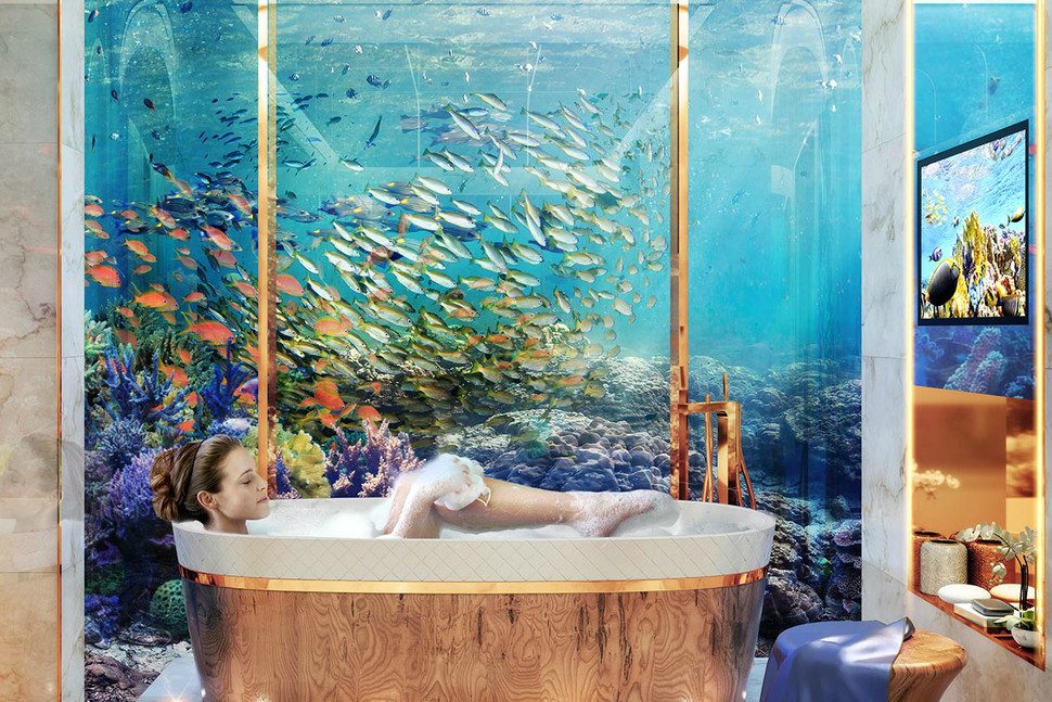 casas flotantes dubai floating seahorse villa underwater shower 970x647 c