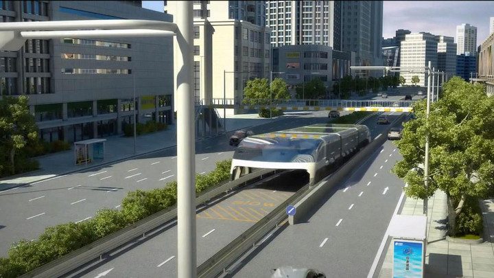 china autobus atravesar coches land airbus 0012 720x405 c  1