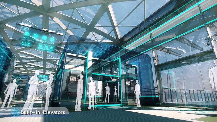 china autobus atravesar coches land airbus 005 720x405 c  1