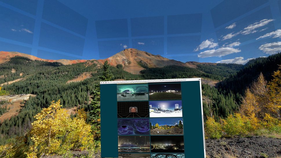 space pygmal realidad virtual 2 change background mountain 970x546 c