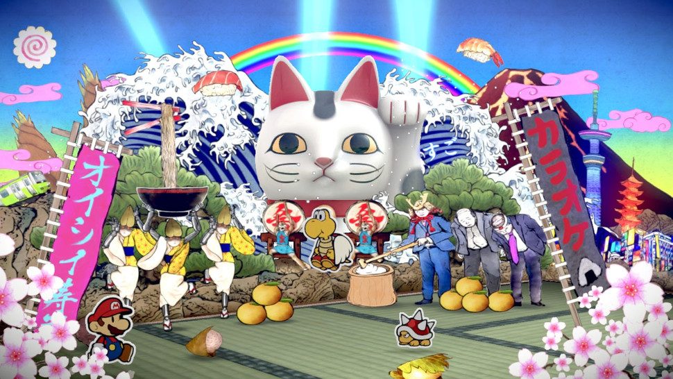 los fans no estan contentos con paper mario color splash wiiu papermariocolorsplash e32016 scrn 03 970x546 c