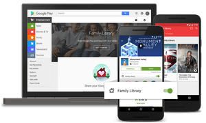 google play family library para compartir contenidos y apps googlefamily