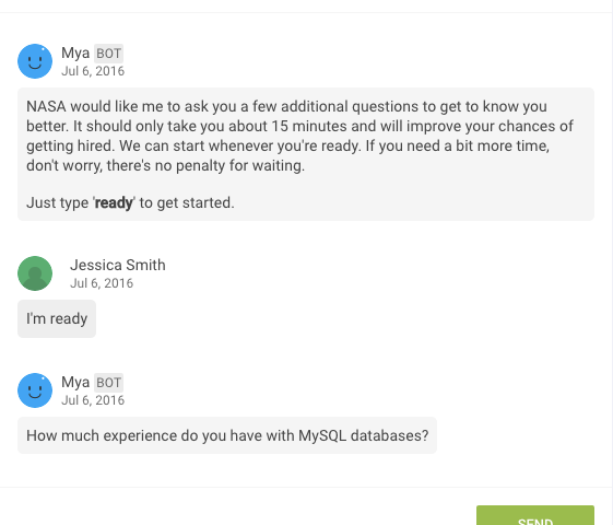 tu proxima entrevista de trabajo la podria realizar un bot mya transcript 2 initial prescreen 720x480 c