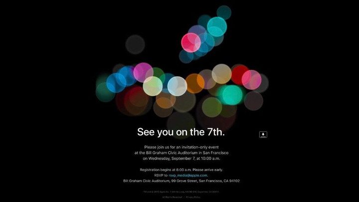 conferencia apple iphone 7 nos vemos el 7