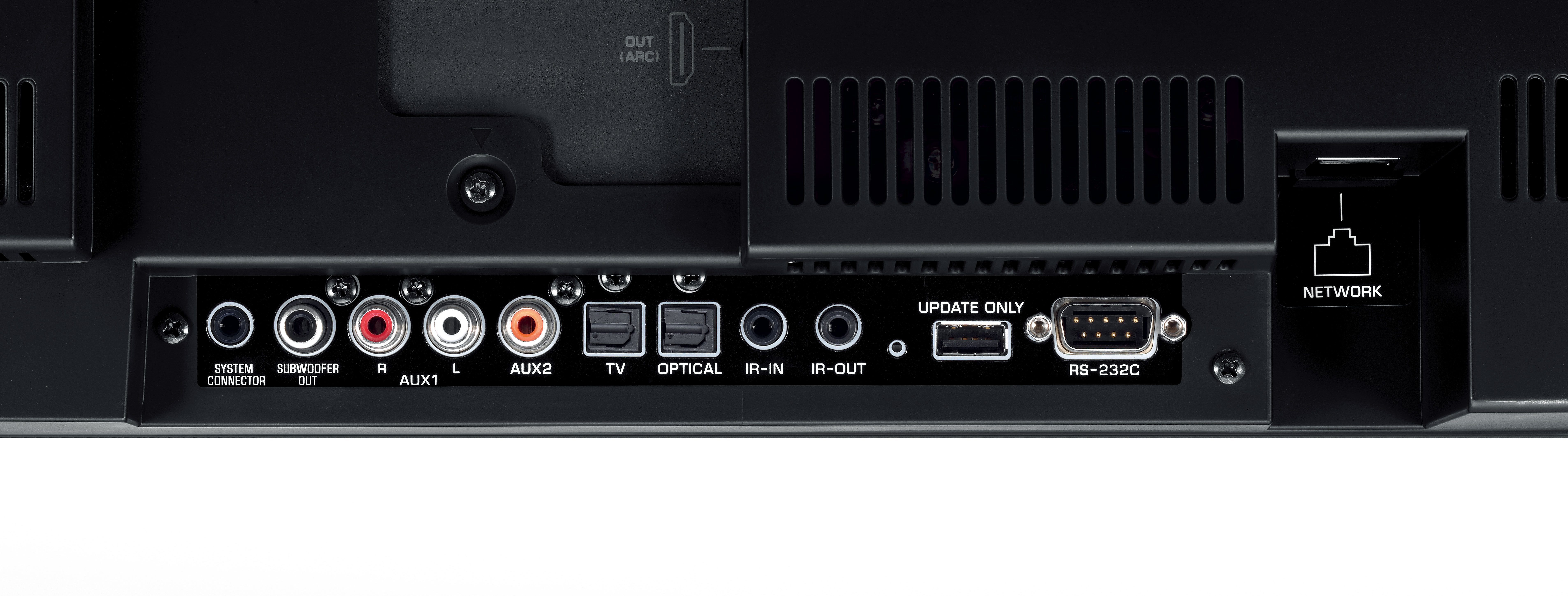 yamaha muestra barra sonido dolby atmos ysp 5600 sound bar image  inputs 2