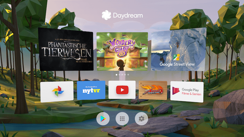 google lanza daydream view con mas apps compatibles de home ui