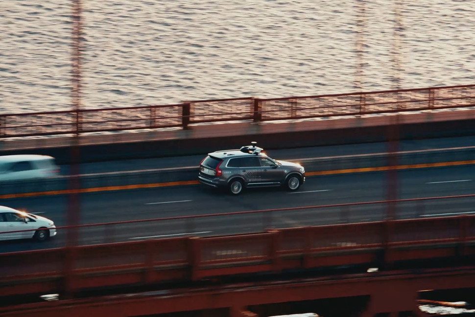 uber volvo prueban autos sin conductor launches self driving pilot in san francisco with car 5 970x647 c