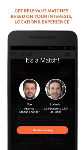 shapr aplicacion negocios contactos 3