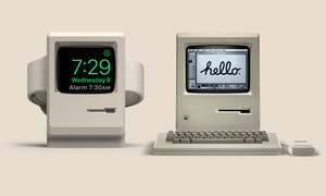 convierte tu apple watch en un macintosh stand