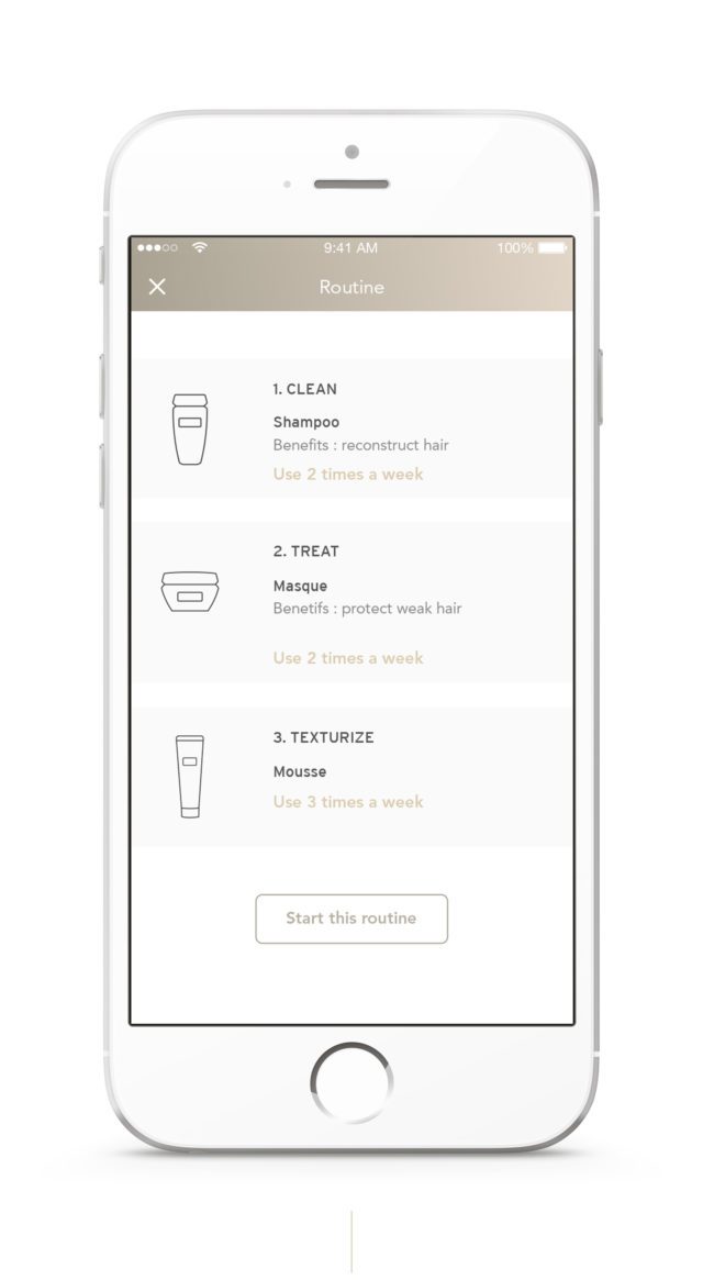 cepillo de cabello inteligente ces2017 hairbrush iphone 2