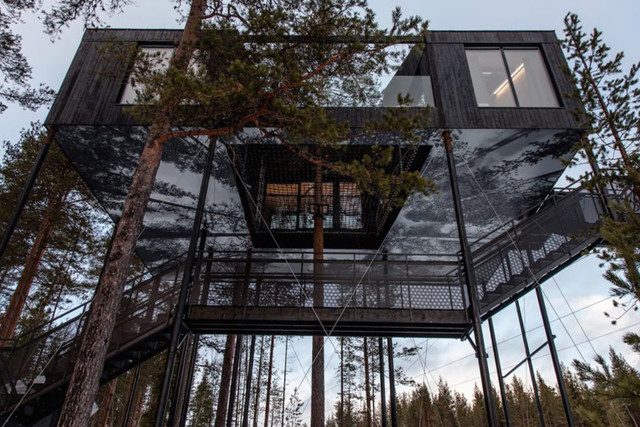 mira aurora boreal cabana treehousehotel 05 640x427 c