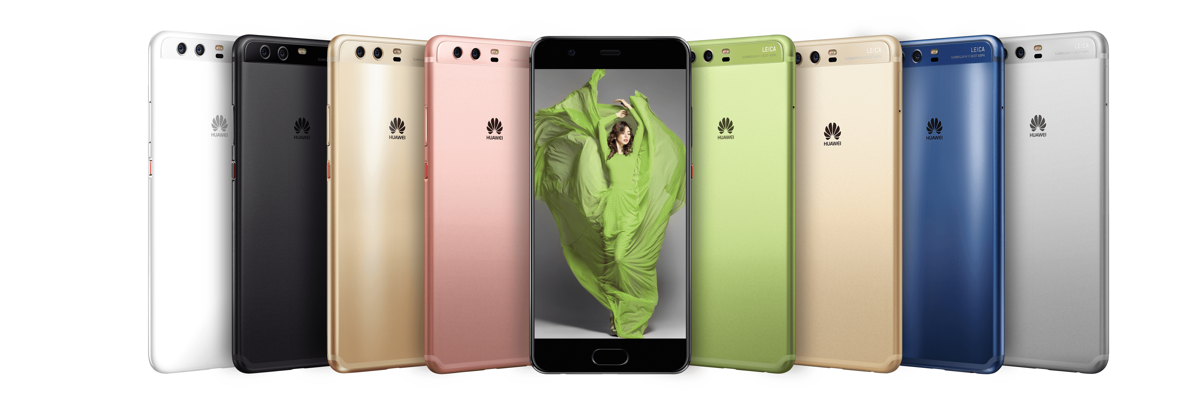 nuevos telefonos huawei p10 group shot