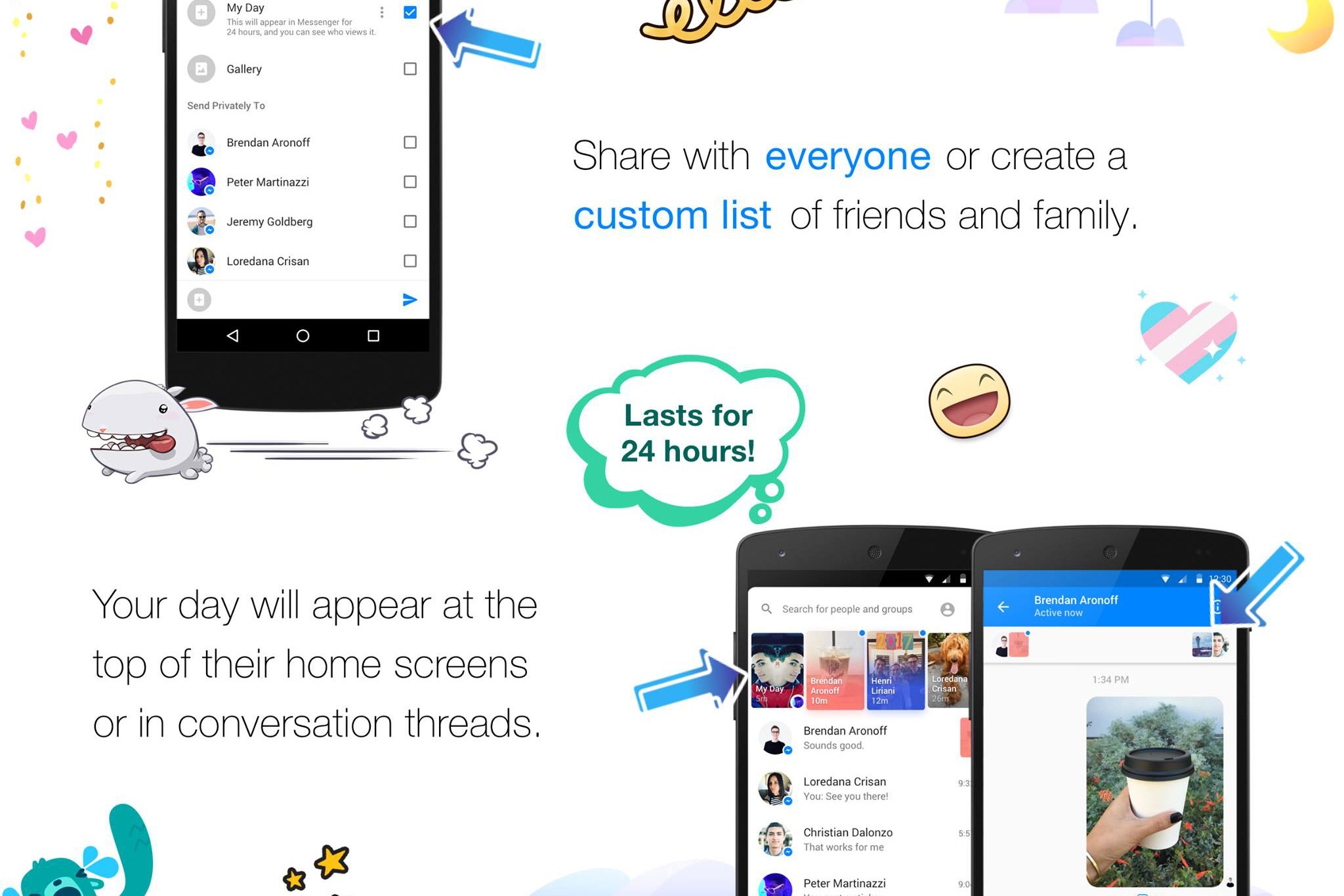 facebook messenger day actualizacion fb 9