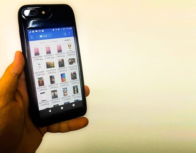 estuche inteligente iphone android eye6