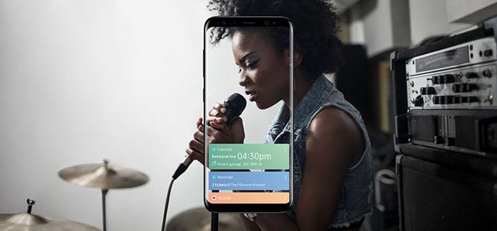 asi funciona bixby home 705
