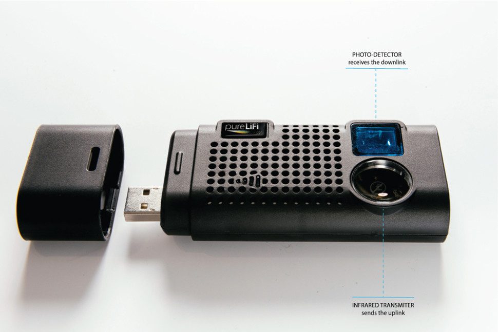 lifi conecta internet luz purelifi dongle 970x647 c