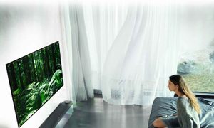 tv wallpaper oled lg w7 big screen sound