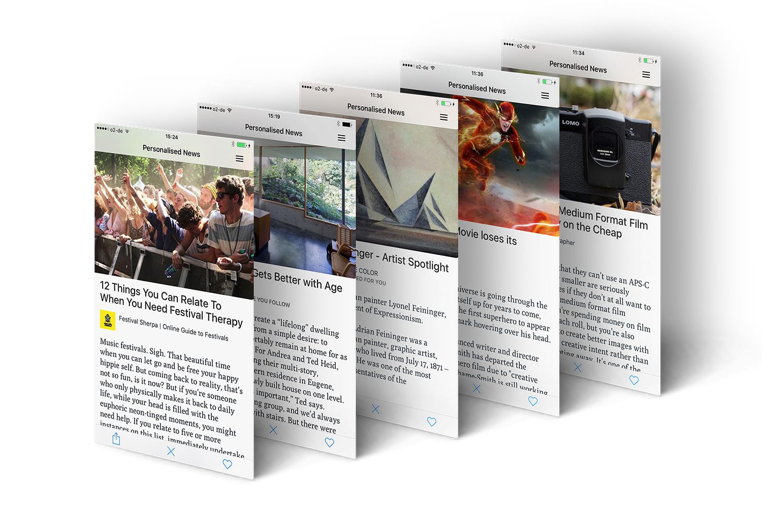 tinder para noticias lumi app screens perspective 1500x1000