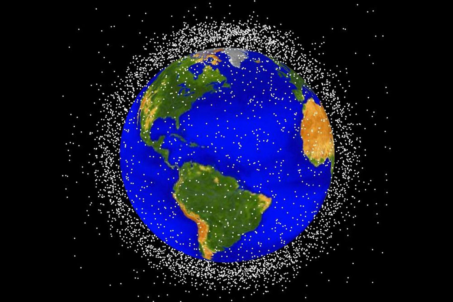 basura espacial escombros video space junk 6