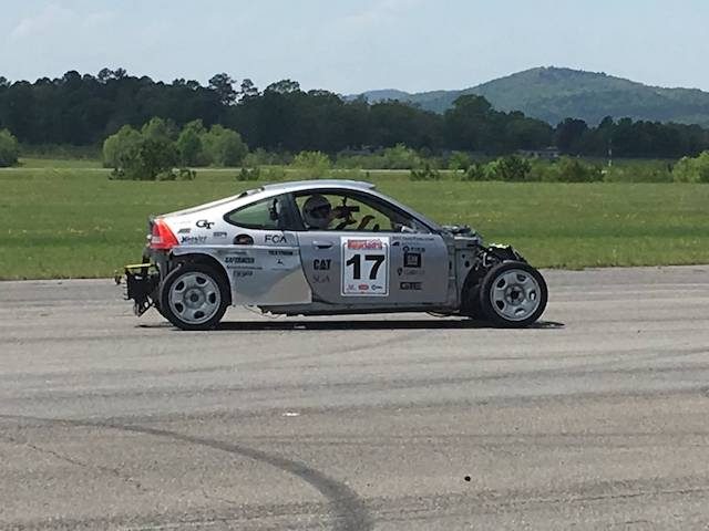 honda insight con motor subaru wreck racing 04