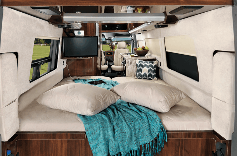 furgoneta viaje mercedes airstream interstate grand tour ext queen bed