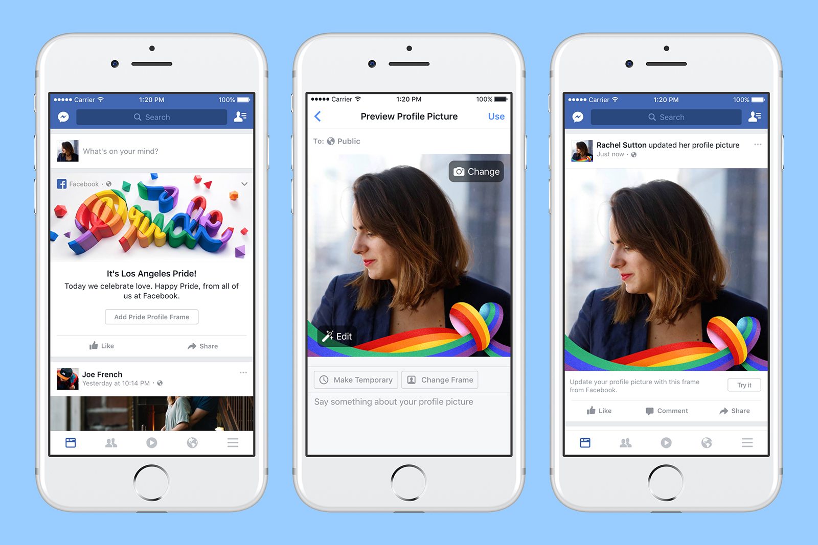 facebook arcoiris mes orgullo gay pride