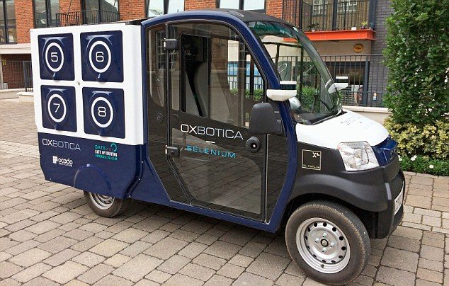 camión Cargo Pod de Oxbótica