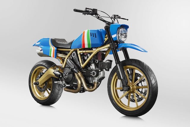 ducati moto arte grime scrambler maverick 07