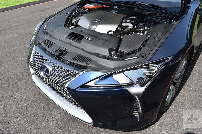 lexus lc500 hibrido coupe 2018 lc 500h engine open 800x533 c
