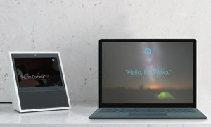 Cortana de Microsoft y Alexa de Amazon