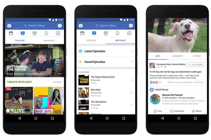 watch videos facebook