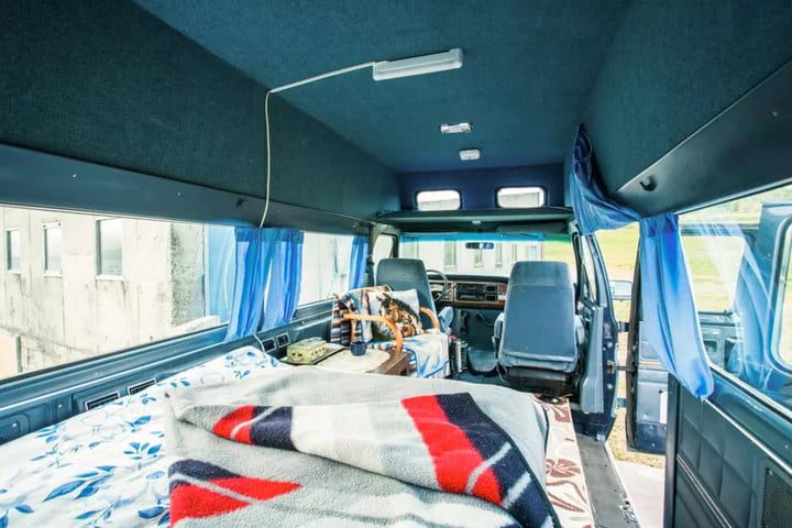 Furgoneta vintage con vistas (Akureyri, Islandia)