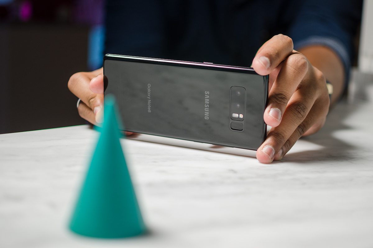 samsung galaxy note 8 Dos cámaras traseras de 12 MP