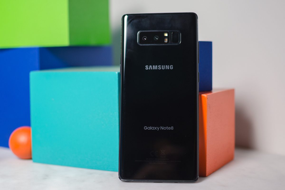 samsung galaxy note 8 Dos cámaras traseras de 12 MP