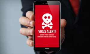 un virus en el iPhone