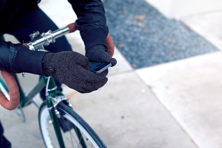 guantes bicicleta telefono