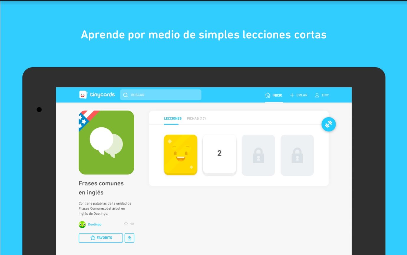 tinycards duolingo espanol tinycardbuena1