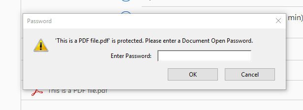 cómo proteger un pdf