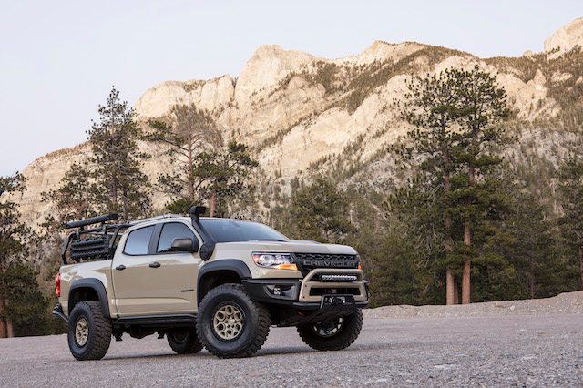 chevrolet colorado sema2017 zr2