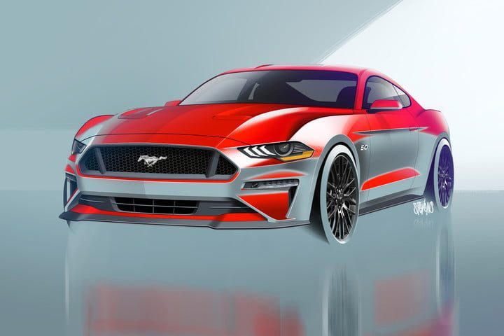 nuevo ford mustang 2018 design sketch 4 720x480 c