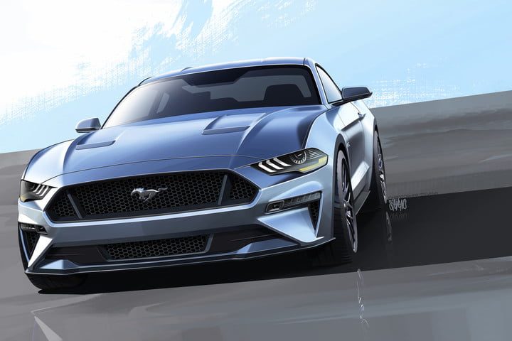 nuevo ford mustang 2018 design sketch 720x480 c
